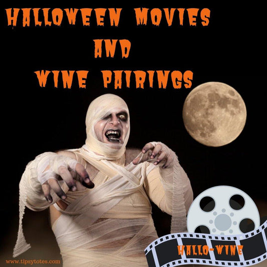 Wine Pairings...Halloween Movies and What to Drink With Them! - Tipsy Totes | Wine Gifts | Beer Koozies | Wine Totes | Simply Fabulous