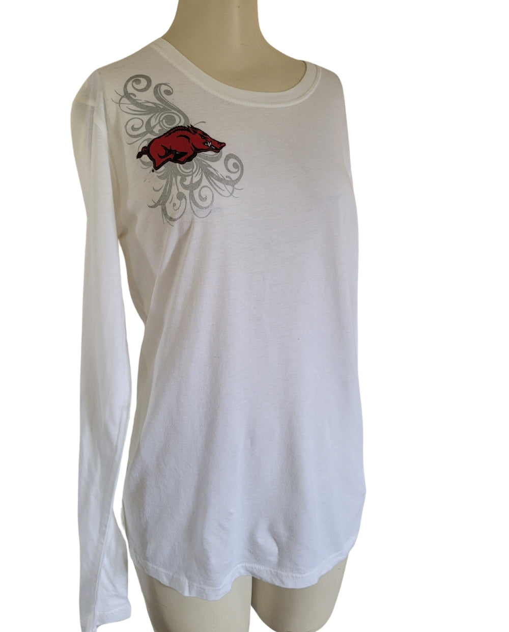 Adidas Arkansas Razorback Ladies Long Sleeve T-shirt