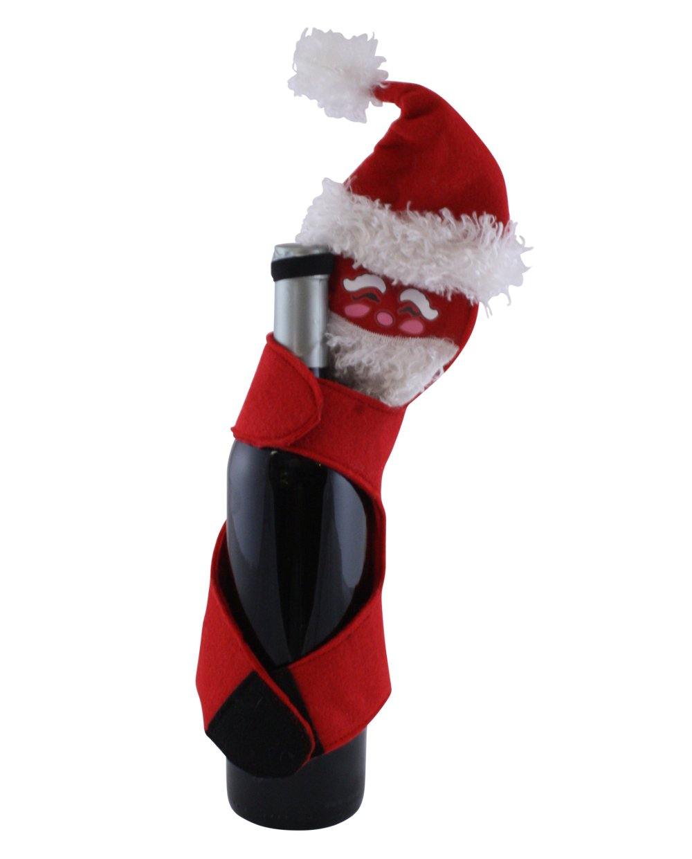 Santa Wine Bottle Hugger for wine and champagne