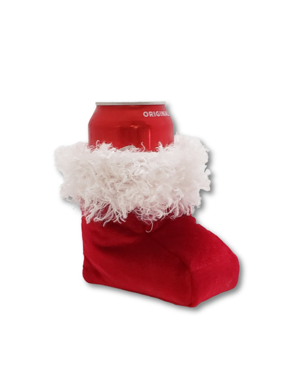 Santa Boot Koozie for Cans