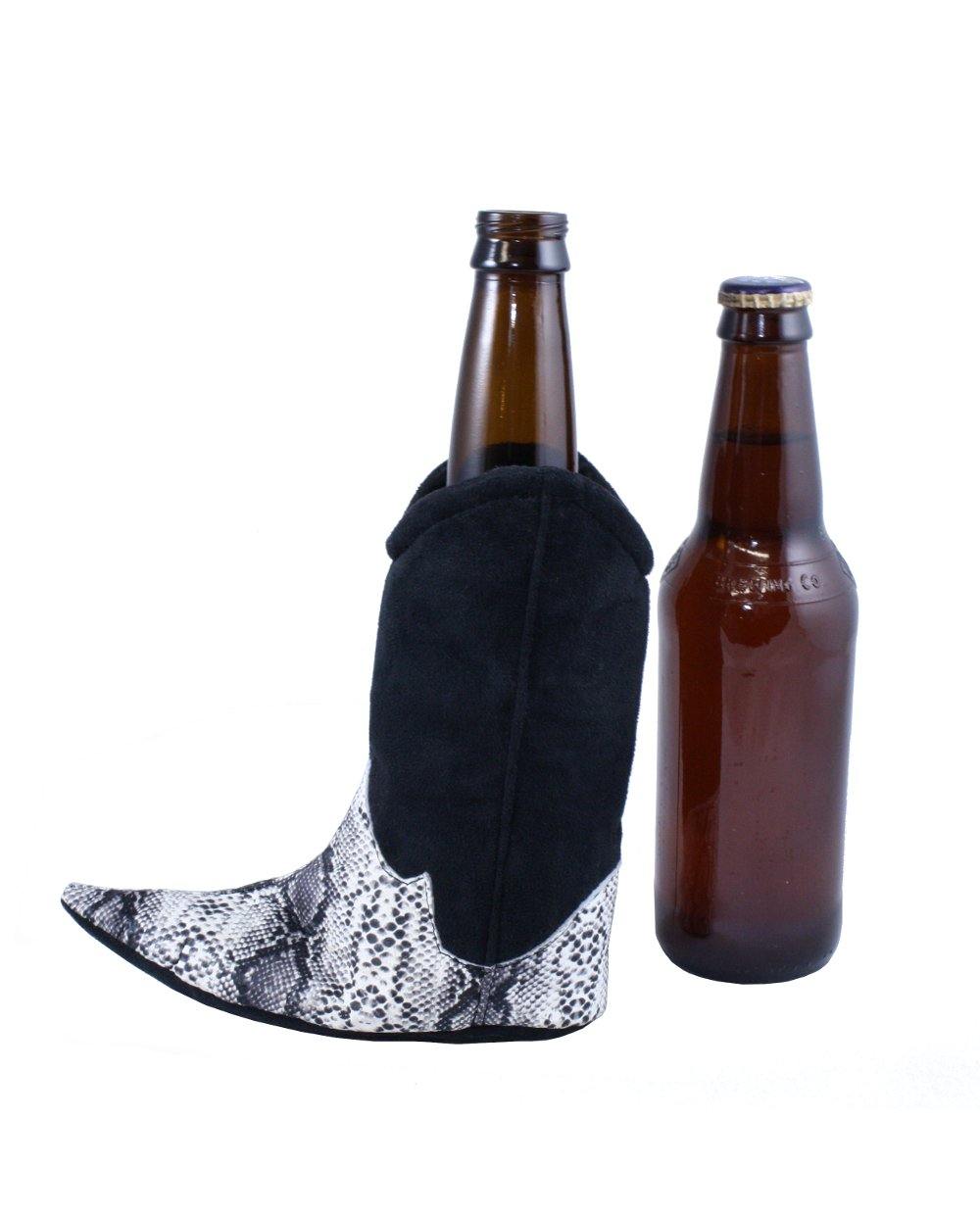 The Booze Boot by Tipsy Totes - Insulated cowboy boot koozie for beer and water bottles