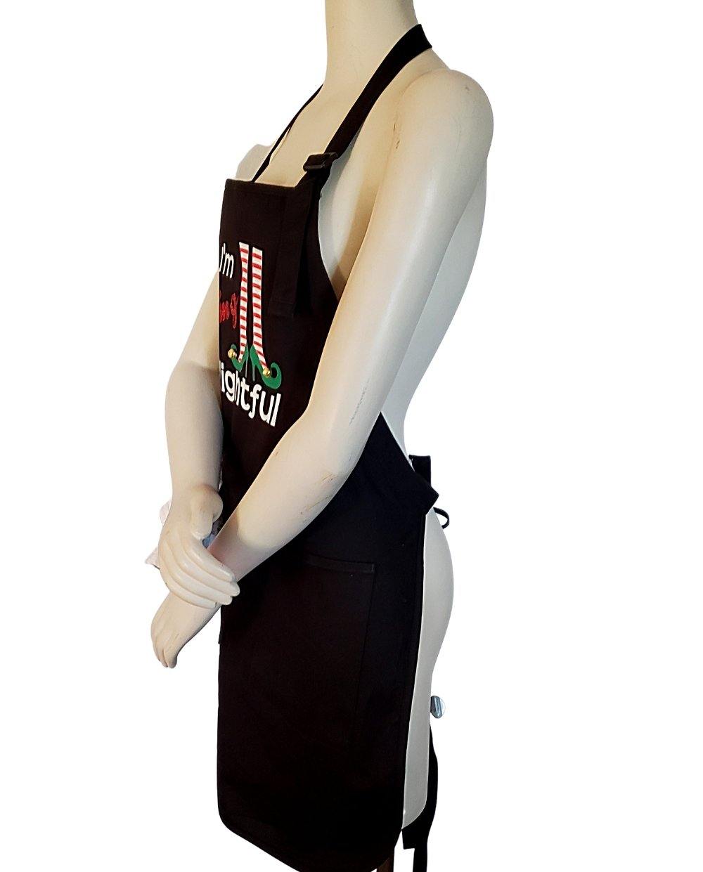 Elf Apron for Holiday Baking and Entertaining