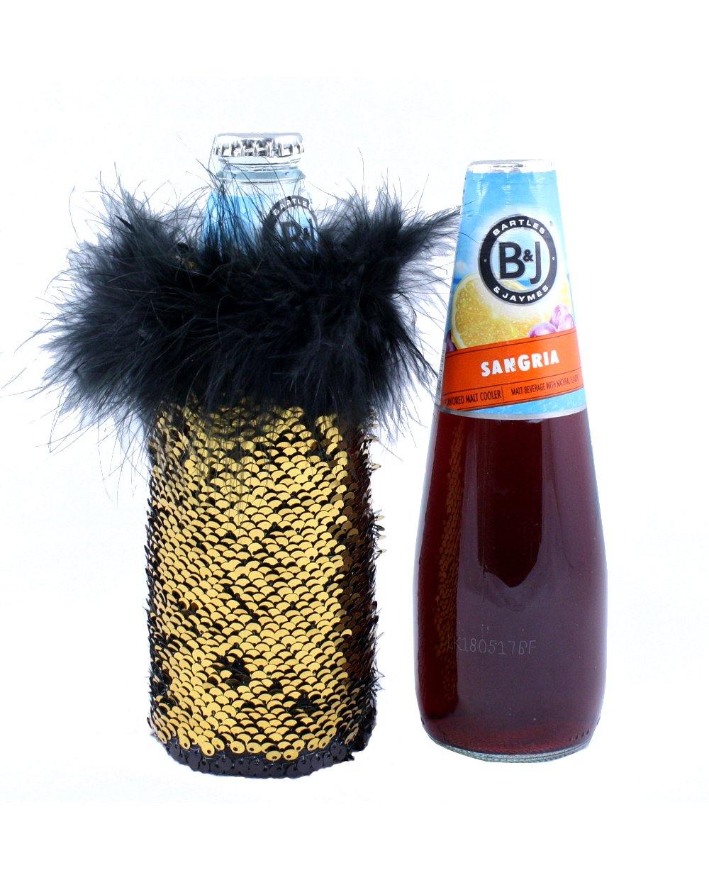 Wine Cooler Sequin Koozie. Tipsy Totes coolies hold beer, water, wine coolers and more!