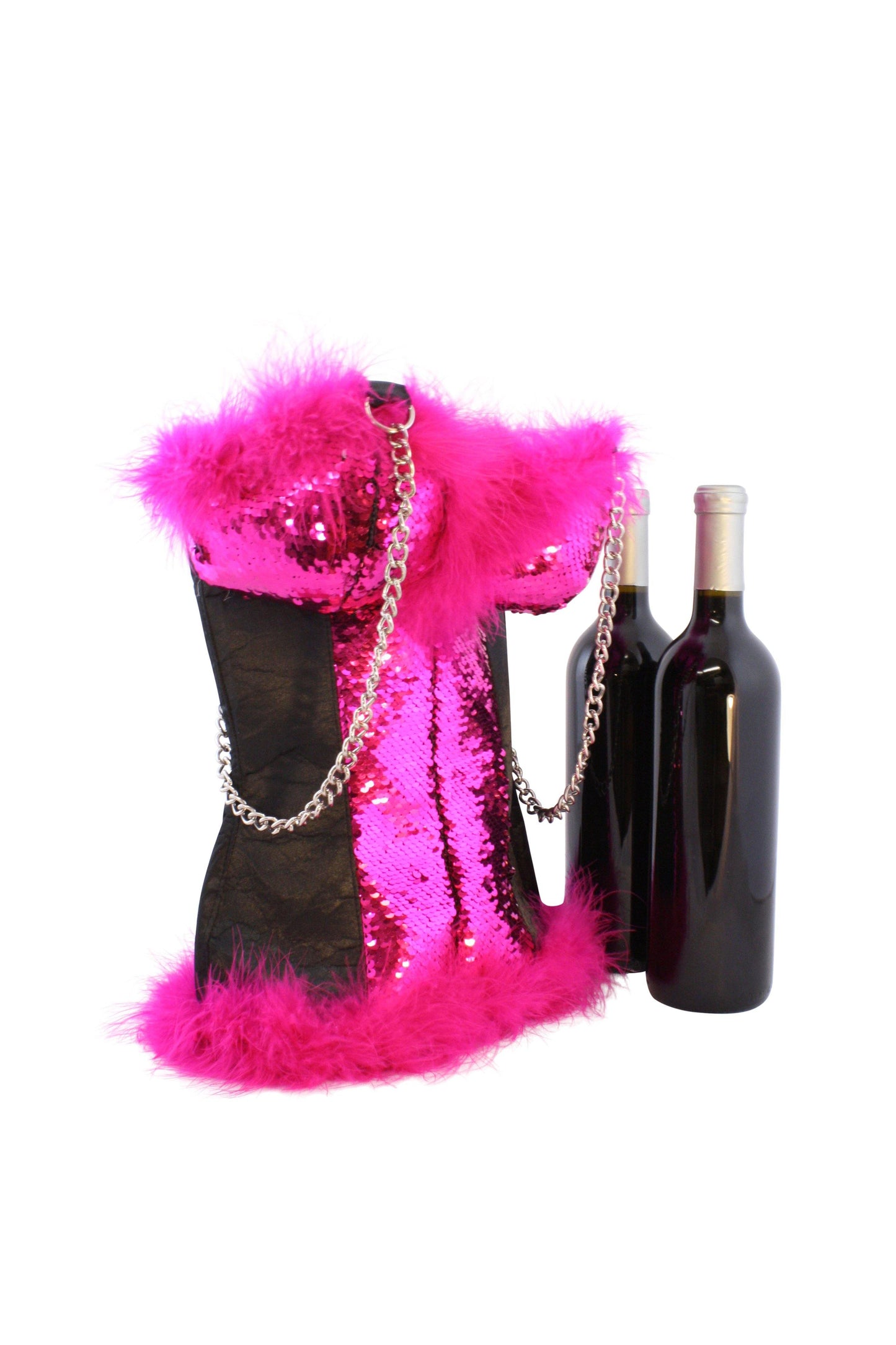 Ultimate Wine Tote by Tipsy Totes - the Corset Wine Bag Holds 2 Bottles