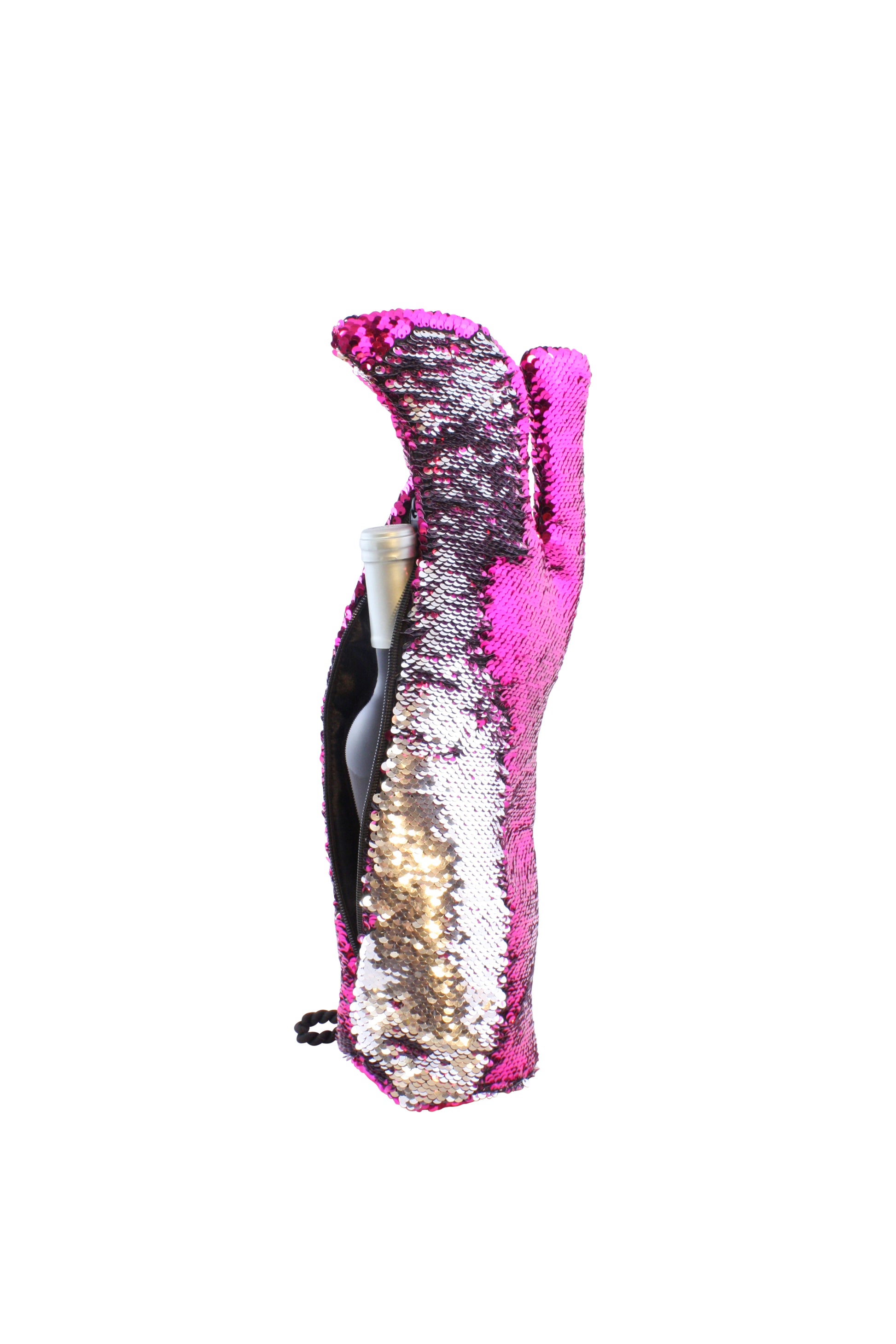 Reversible Sequin Fashion Wine Bag by Tipsy Totes