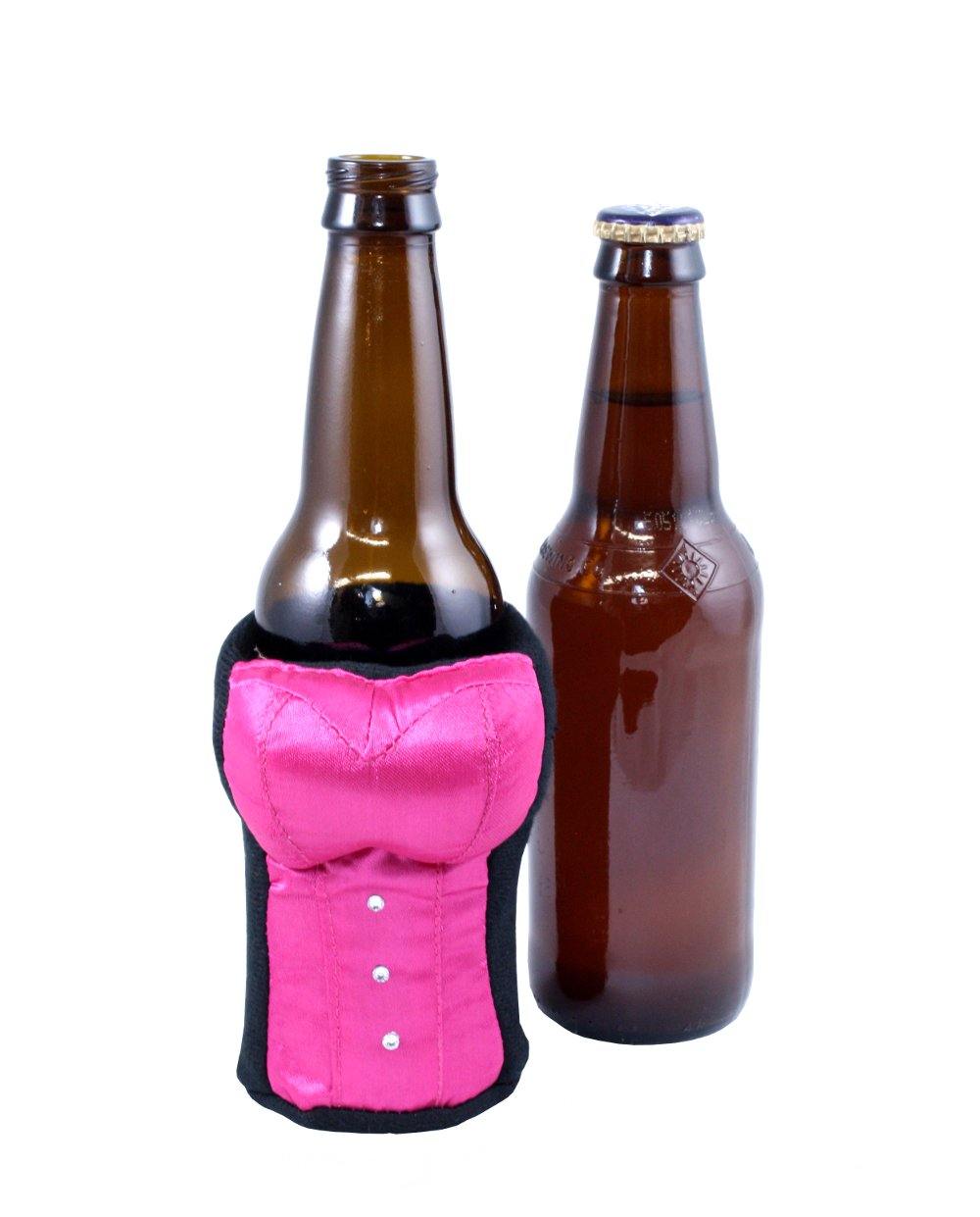 Hot Pink Corset Koosie by Tipsy Totes