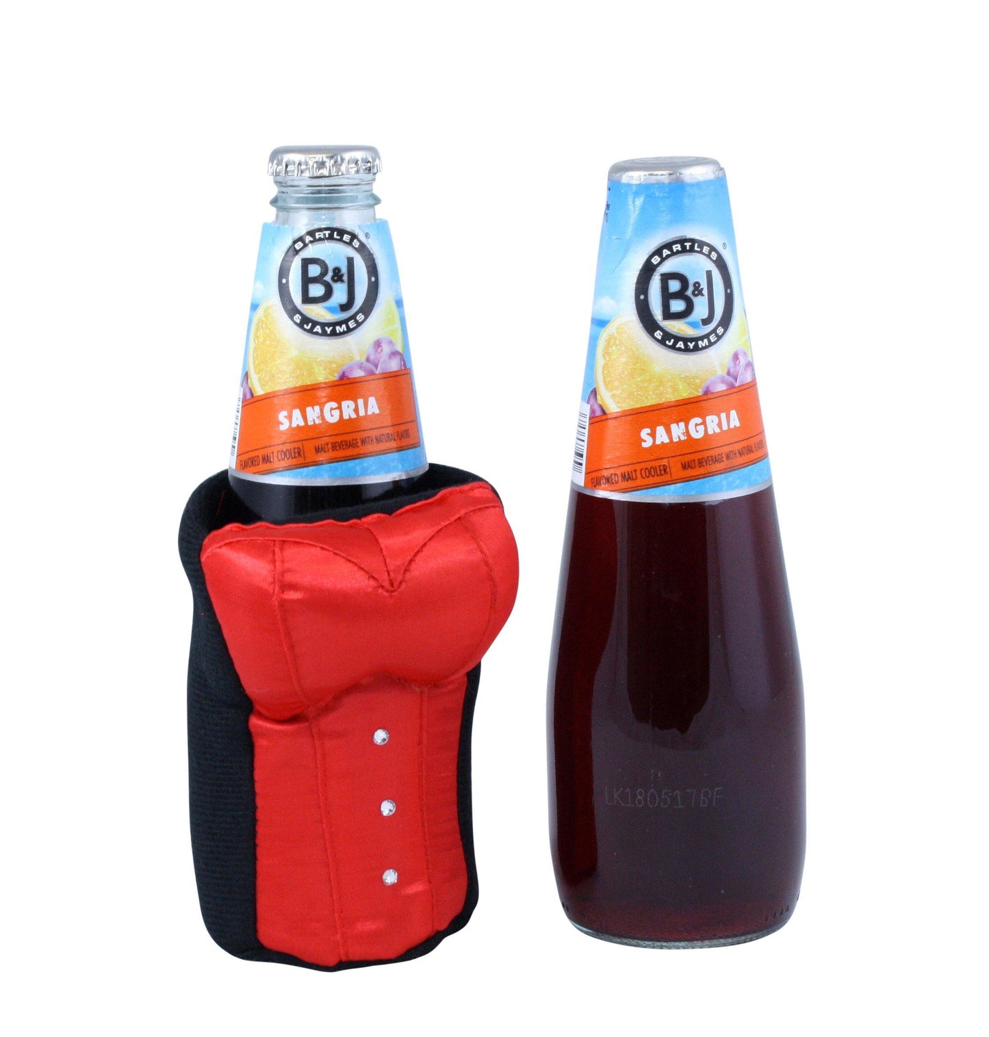 Tipsy Totes' Versatile Corset Koozie Hold Beer, Water Bottles and Wine Coolers