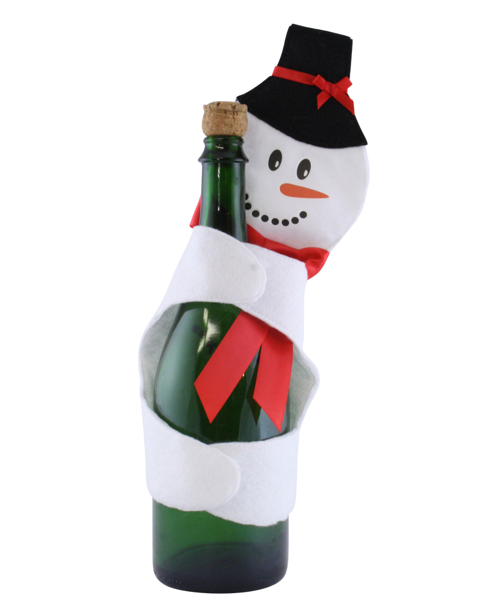 Snowman Wine Bottle Holder for the Holidays